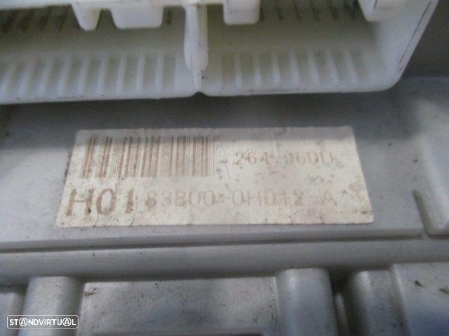 Quadrante 838000H012A CITROEN C1 1 FASE 2 2011 1.0I 70CV 5P CINZA KM/H DIGITAL - 4