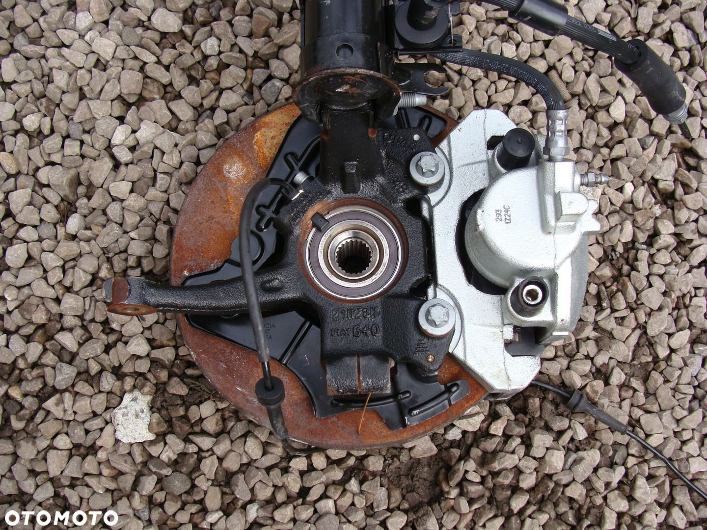 AMORTYZATOR ZWROTNICA LEWA FIAT 500 LIFT 0.9 1.2 2020r 51871427 - 6