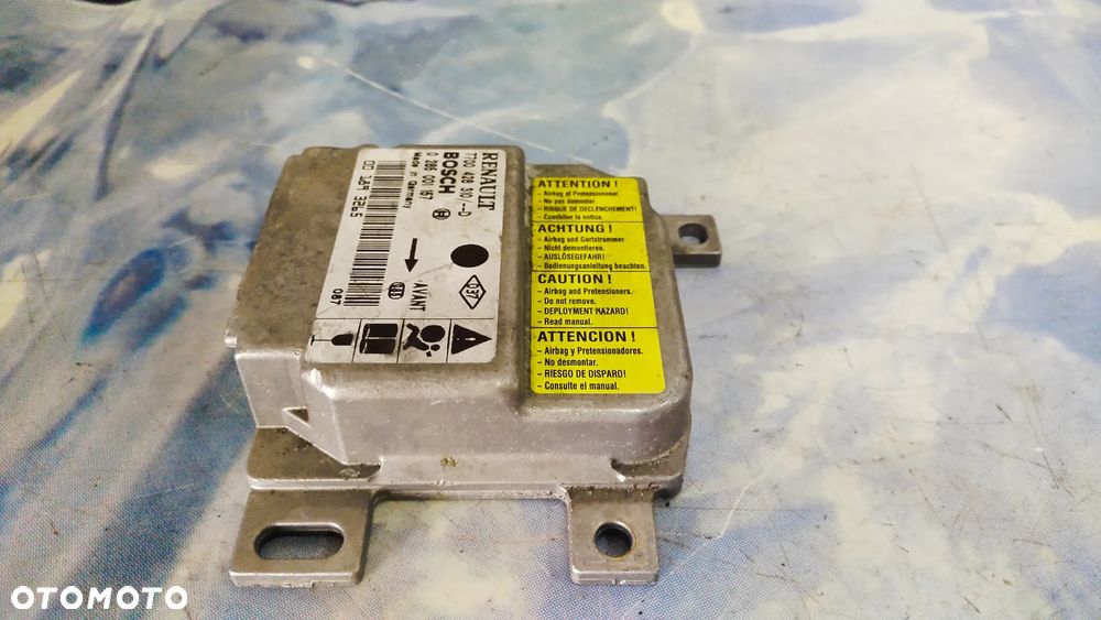 RENAULT  MODUŁ SENSOR AIRBAG 0285001157 - 3