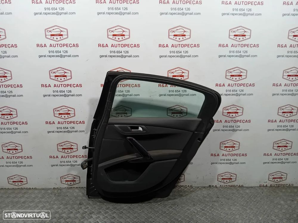 Porta Trás Traseira Direito Peugeot 508 Carro Original - 6