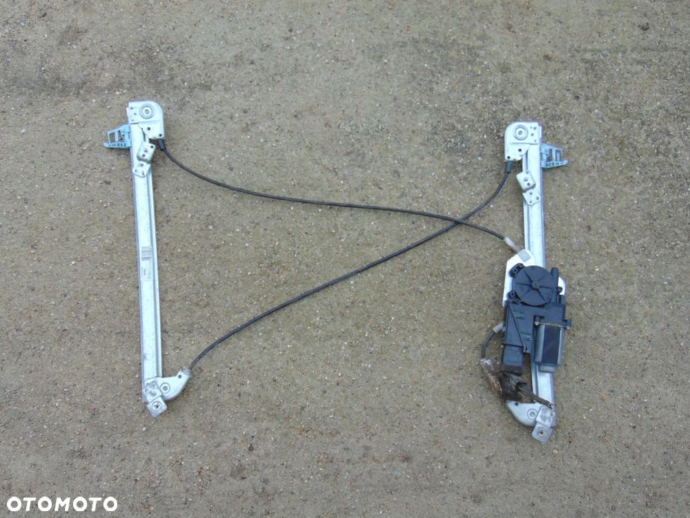 Podnośnik mechanizm szyby kierowcy lewy przód przedni Renault Megane 2 II 3D 3 drzwi 02-06r - 1