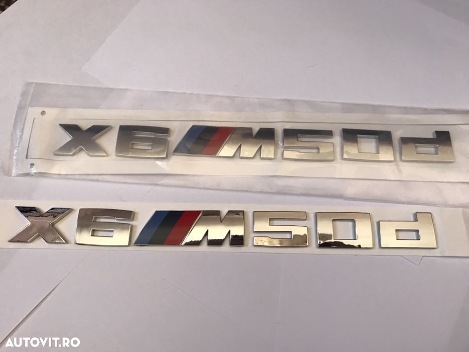 Emblema BMW X6M50d spate - 3