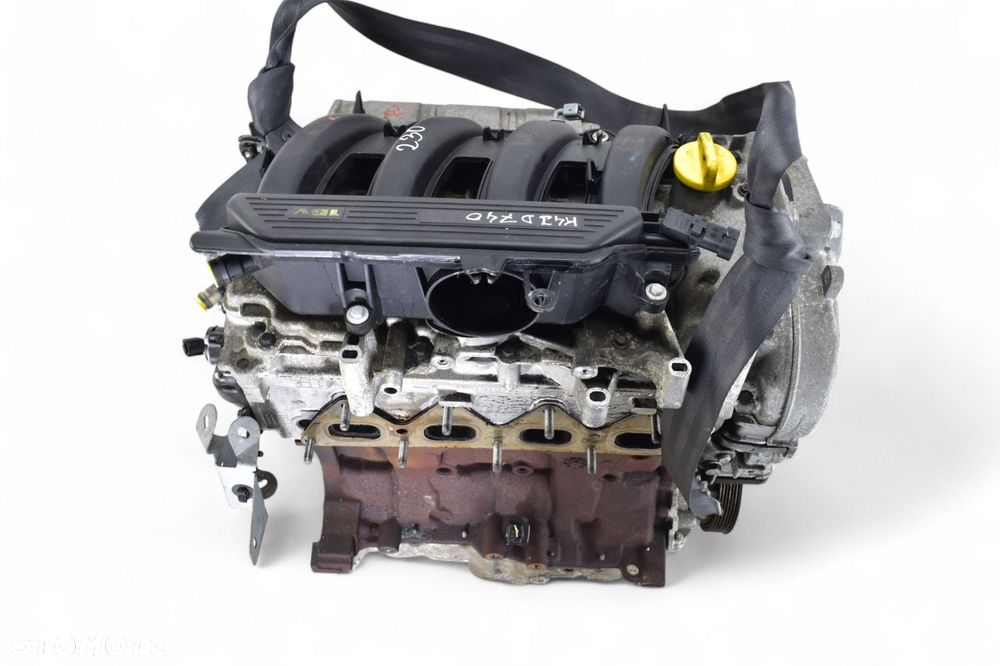 Silnik RENAULT SCENIC II MEGANE II 1.4 16V 98KM K4JD740 K4J740  KOMPRESJA - 6