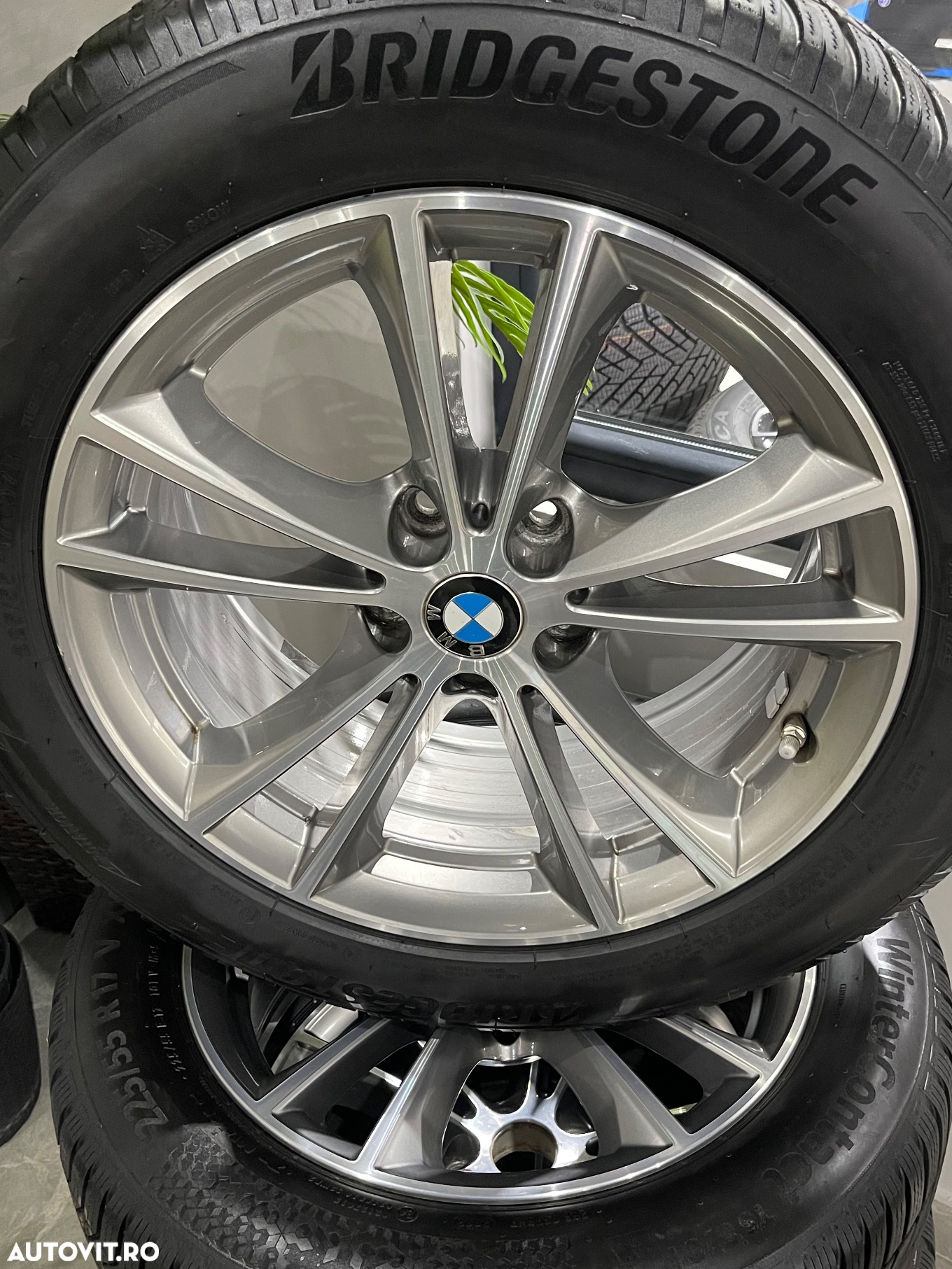 Jante Bmw seria 5 G30 , originale , bicolore , cu anvelope iarnă 7mm - 2