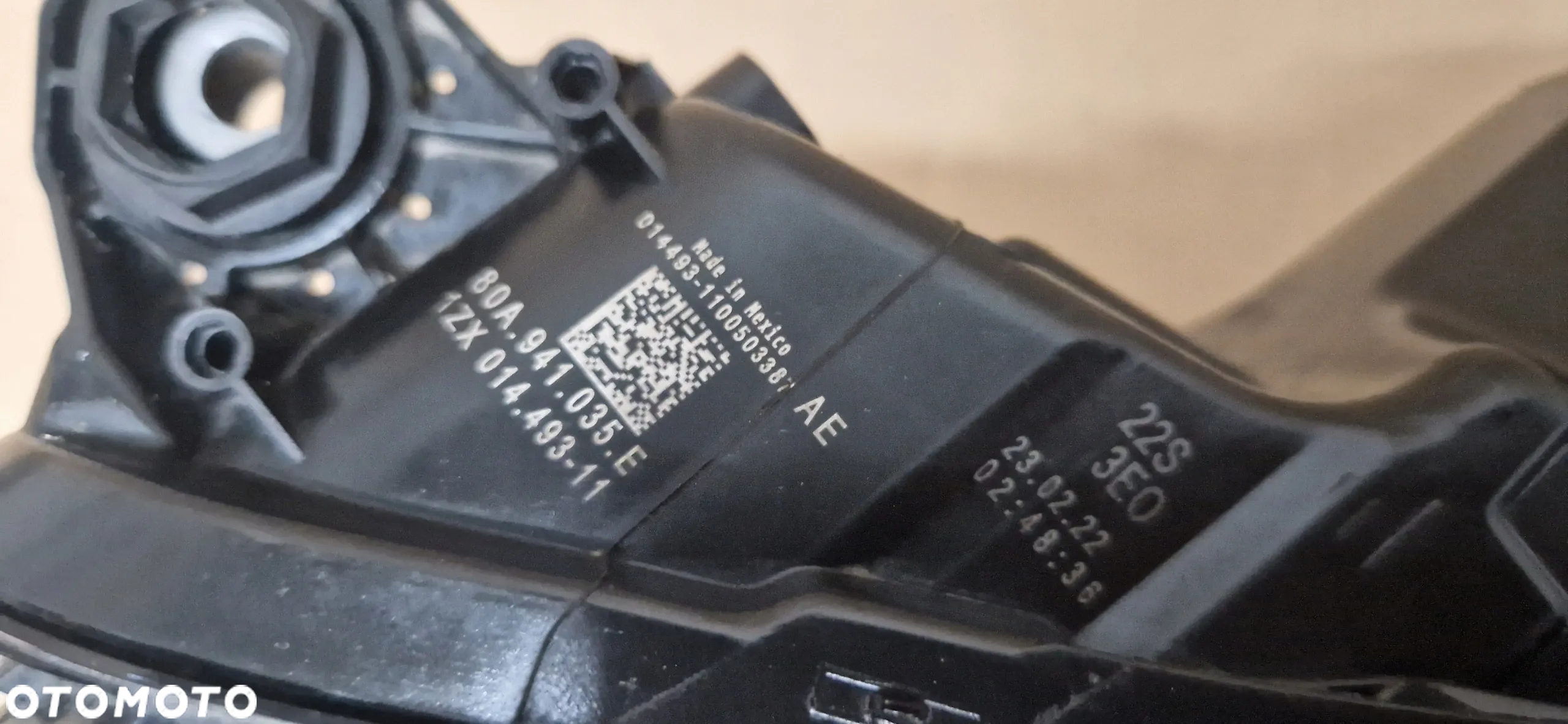 LAMPA AUDI Q5 80A941035E LIFT MATRIX LAMPA LEWA AUDI Q5 80A - 8