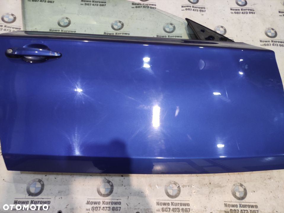 BMW E81 E82 E88 Drzwi Prawe Montegoblau A51 w kolor - 3