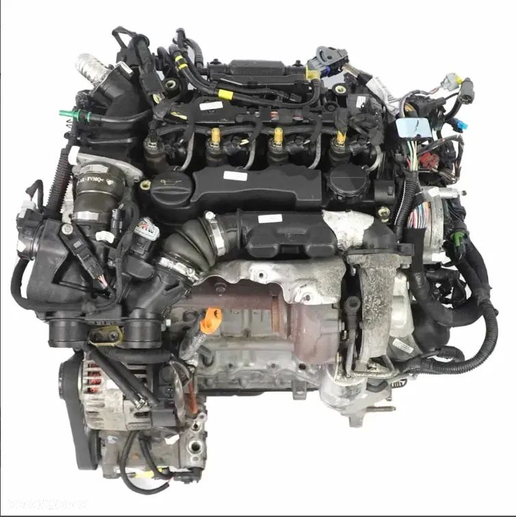 SILNIK KOMPLETNY 1,6 TDCI HHDA Ford Focus Fiesta C-MAX Gwarancja - 1