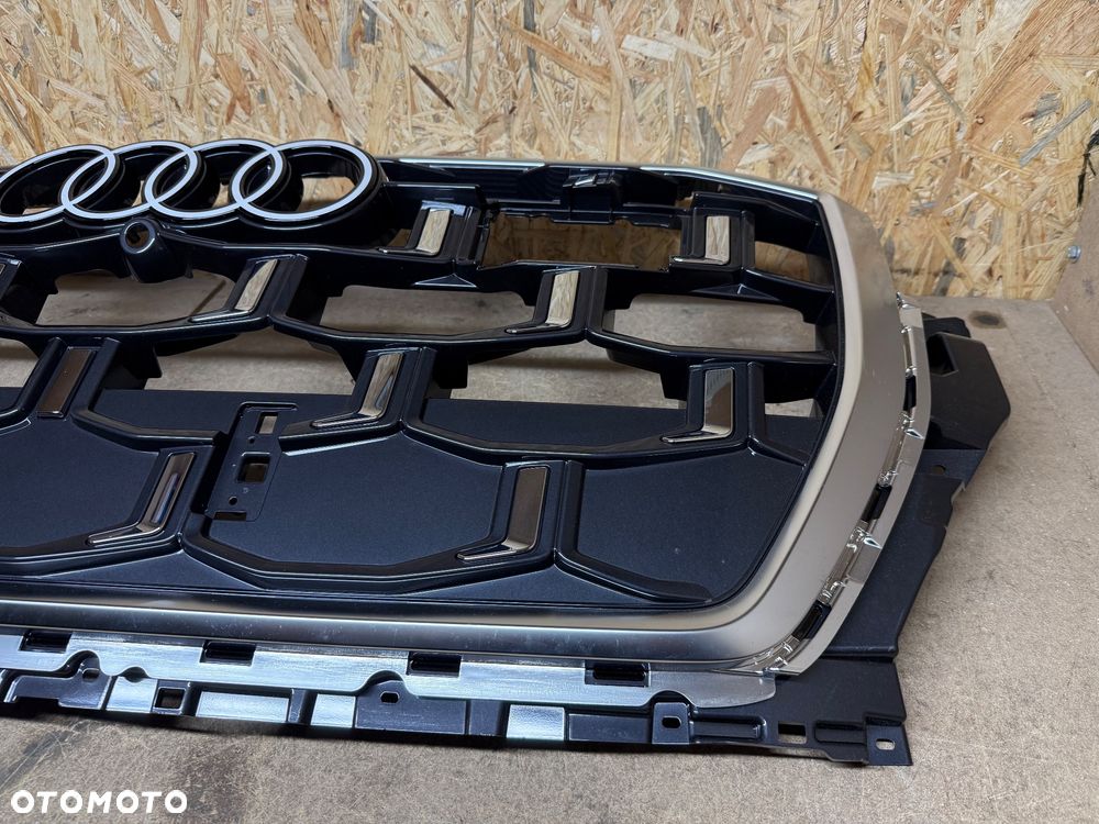 GRILL PRZEDNI ATRAPA PRZÓD KAMERA ACC AUDI Q7 4M II S-LINE LIFT 4M0853651BD - 2