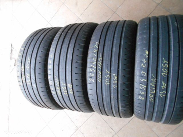 Opony 265/40r21 nokian hakka black 2 suv 5,5mm lato komplet
