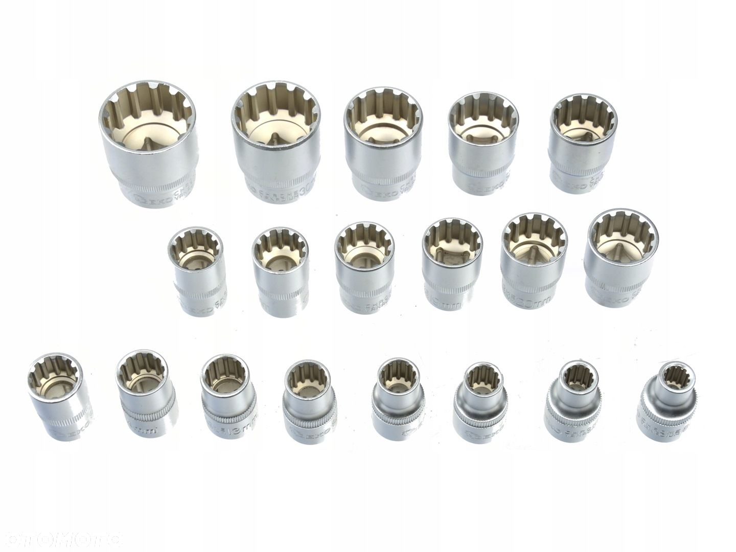 NASADKI SPLINE 12KĄT ZESTAW NASADEK 1/2 8-32 19e - 4