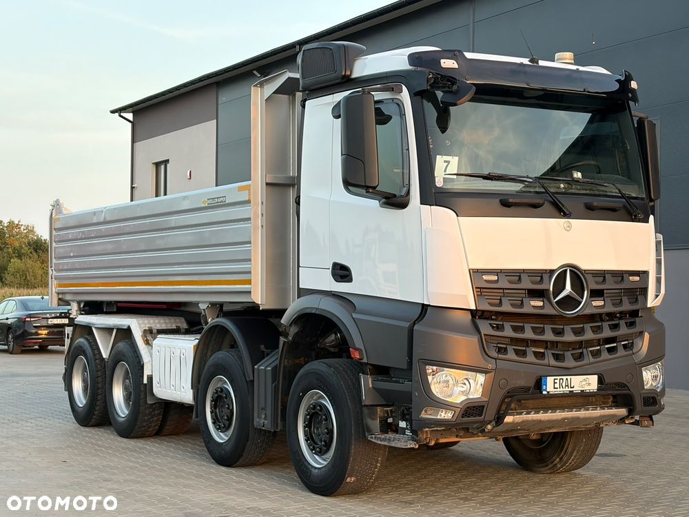Mercedes-Benz Arocs 4145 Kipper Meiller Hydroburta 8x4 stan idealny - 10