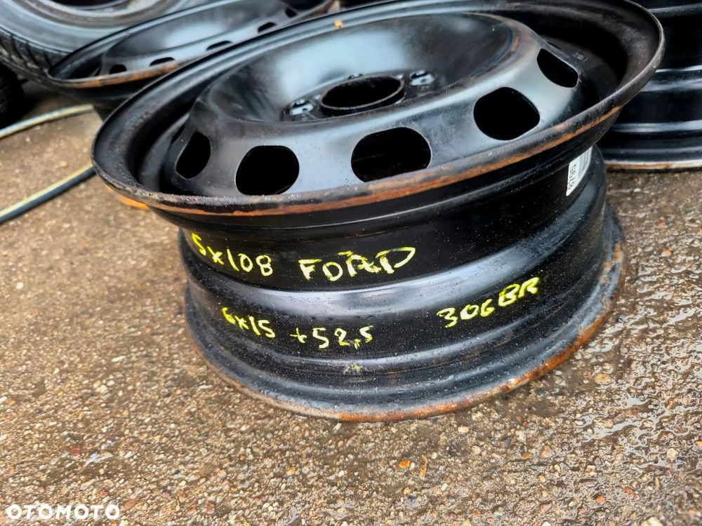 5x108 Felgi Stalowe Stal 15 Koła FORD FOCUS CMAX TRANSIT TOURNEO CONNECT VOLVO Legnica ALU-RAD - 9