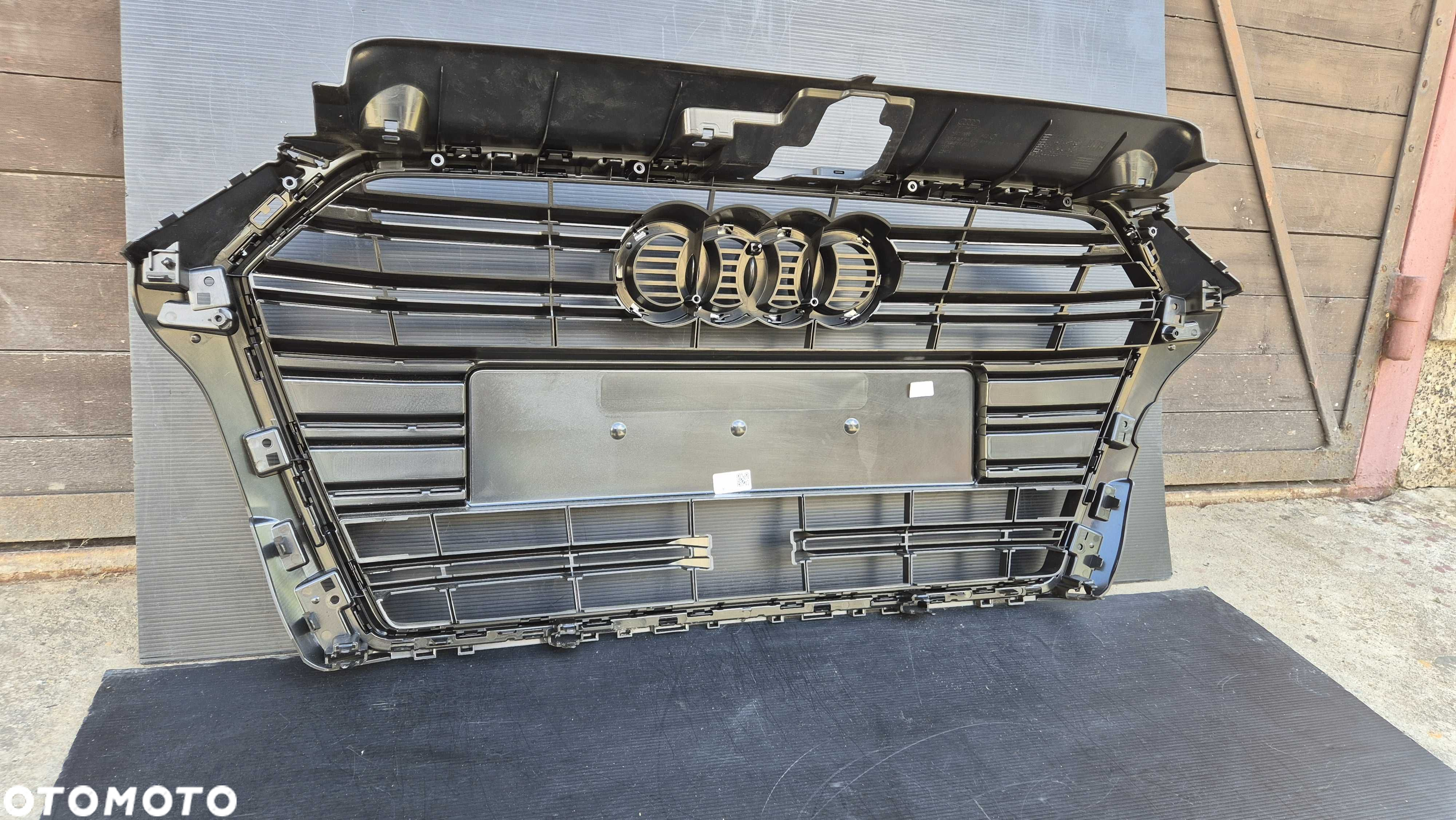 Atrapa chłodnicy GRILL Audi A3 8V LIFT 16-20 RADAR ACC OE 8V3 NOWA !!! - 6