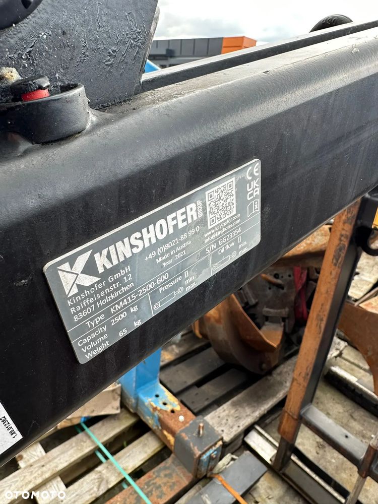 Widły KINSHOFER typ: KM415-2500-600 - 3