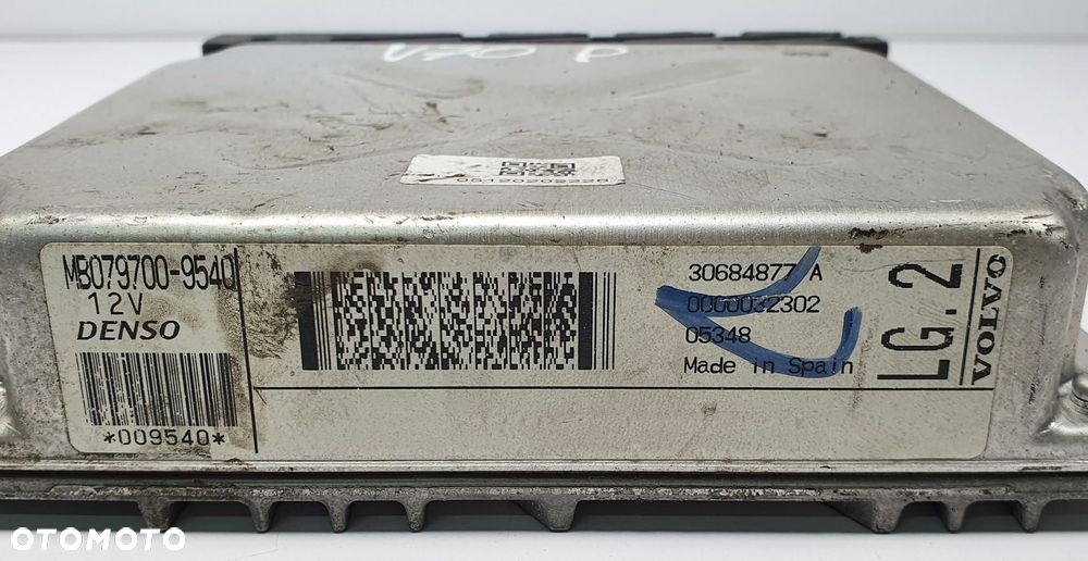 KOMPUTER STEROWNIK SILNIKA VOLVO V70 II 2.4 B 30684877 - 2