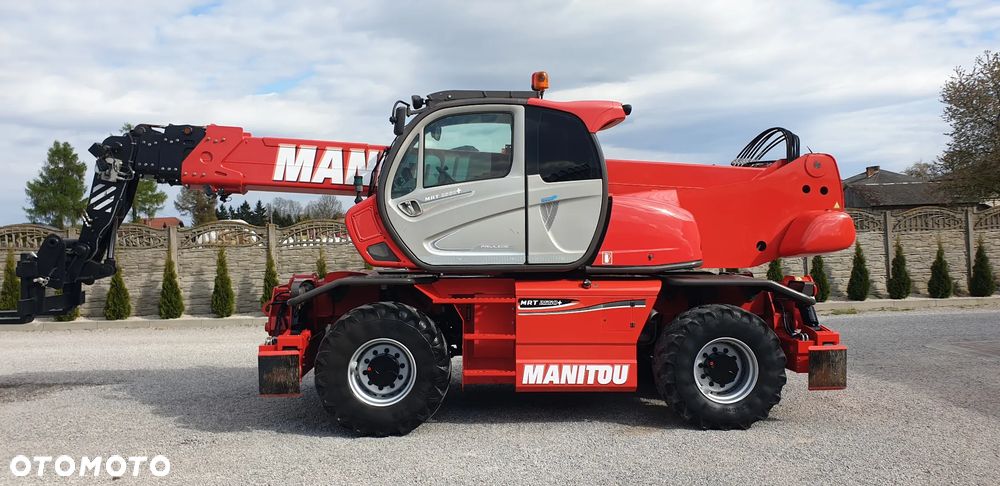 Manitou MRT2550 + PRIVILEGE rok 2018 KOSZ HYDR> widły pilot sprowadzona - 2