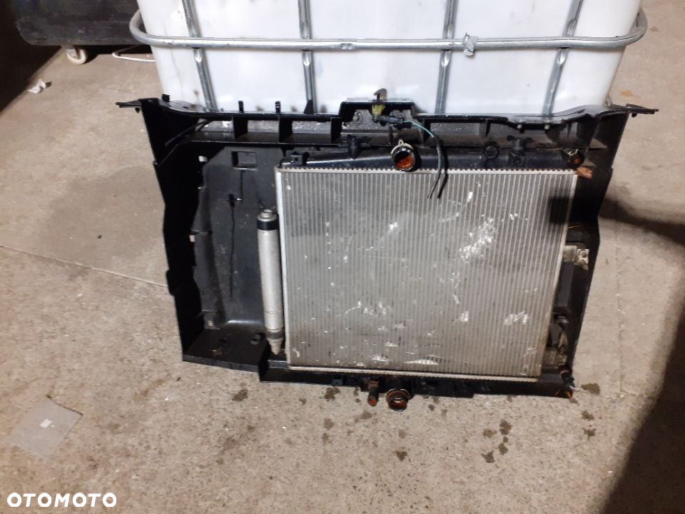 PEUGEOT 807  C8, JUMPY 2.0 2.2 HDI PAS KOMPLET CHŁODNICA WODY INTERCOOLER WENTYLATOR - 4