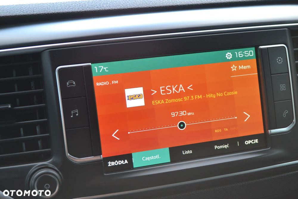 Citroën jumpy LONG L2H1 AUTOMAT 2x koła bogata wersja kamera faktura VAT23 - 34