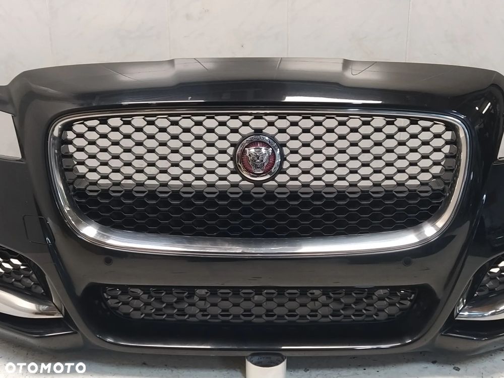 JAGUAR XF X260 ZDERZAK PRZÓD PRZEDNI KOMPLETNY 4XPDC SPRYSKIWACZE GRILL ATRAPA CHŁODNICY ZNACZEK ORYGINAŁ - 5
