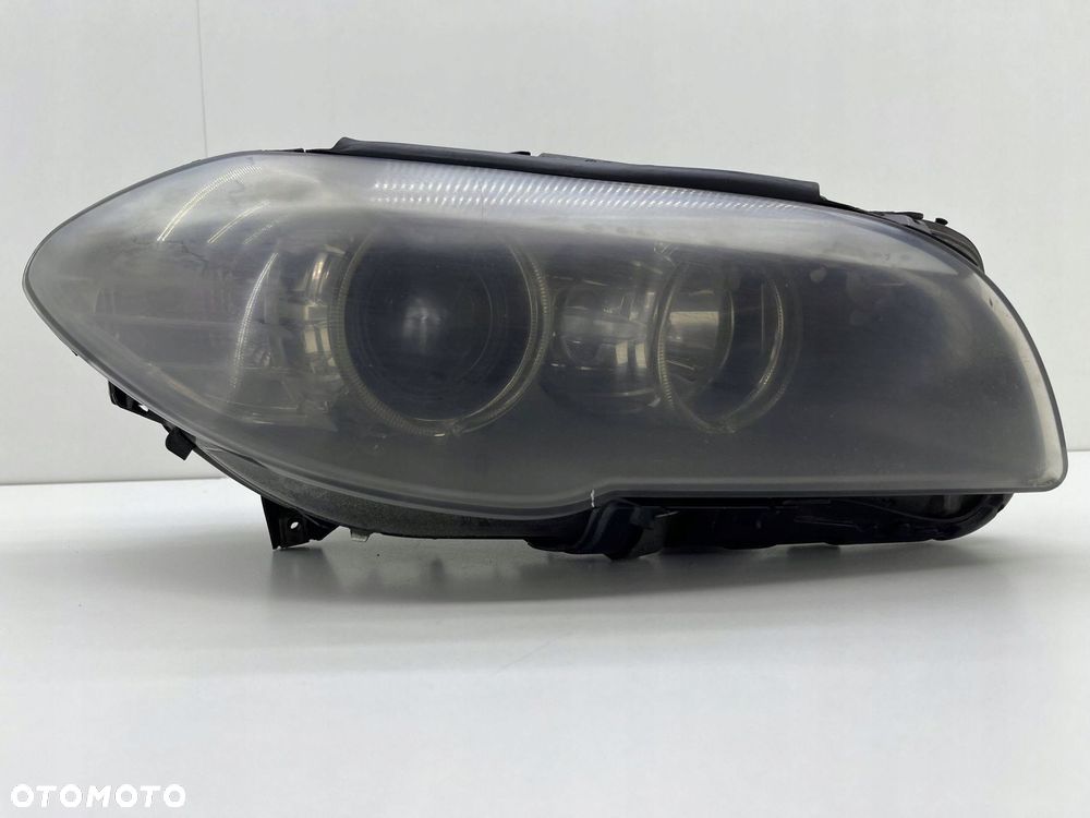 bmw 5 f10 f11 prawa przednia lampa anglik 7203242 - 1