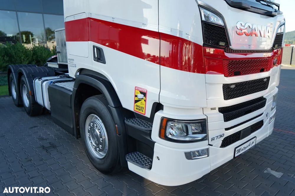Scania R 730 / V8 / 6x4 / DMC: 180.000 KG / RETARDER / EURO 6 / - 9