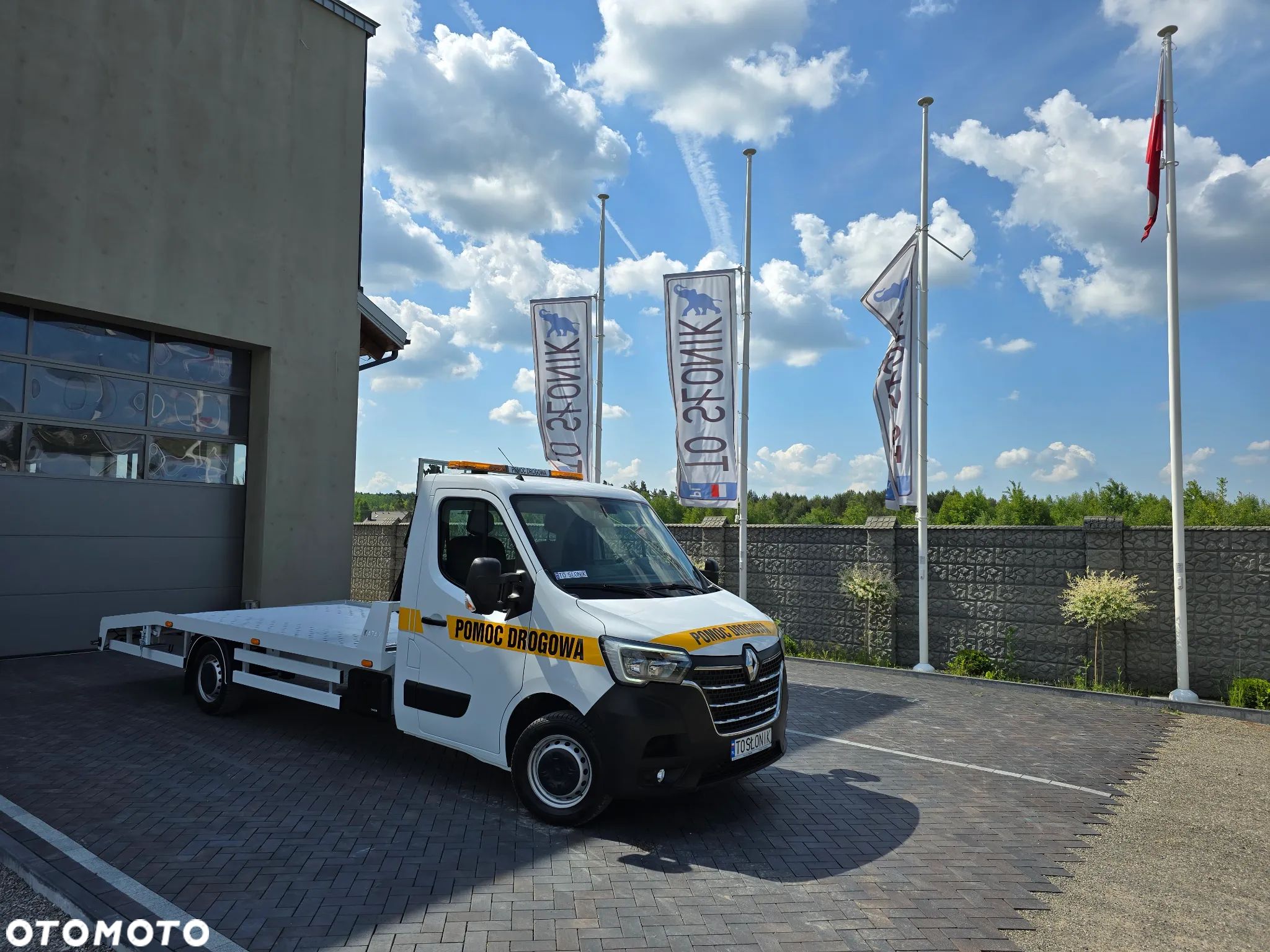 Renault MASTER 2,3 165 KM LAWETA POMOC DROGOWA LEDY TEMPOMAT - 1