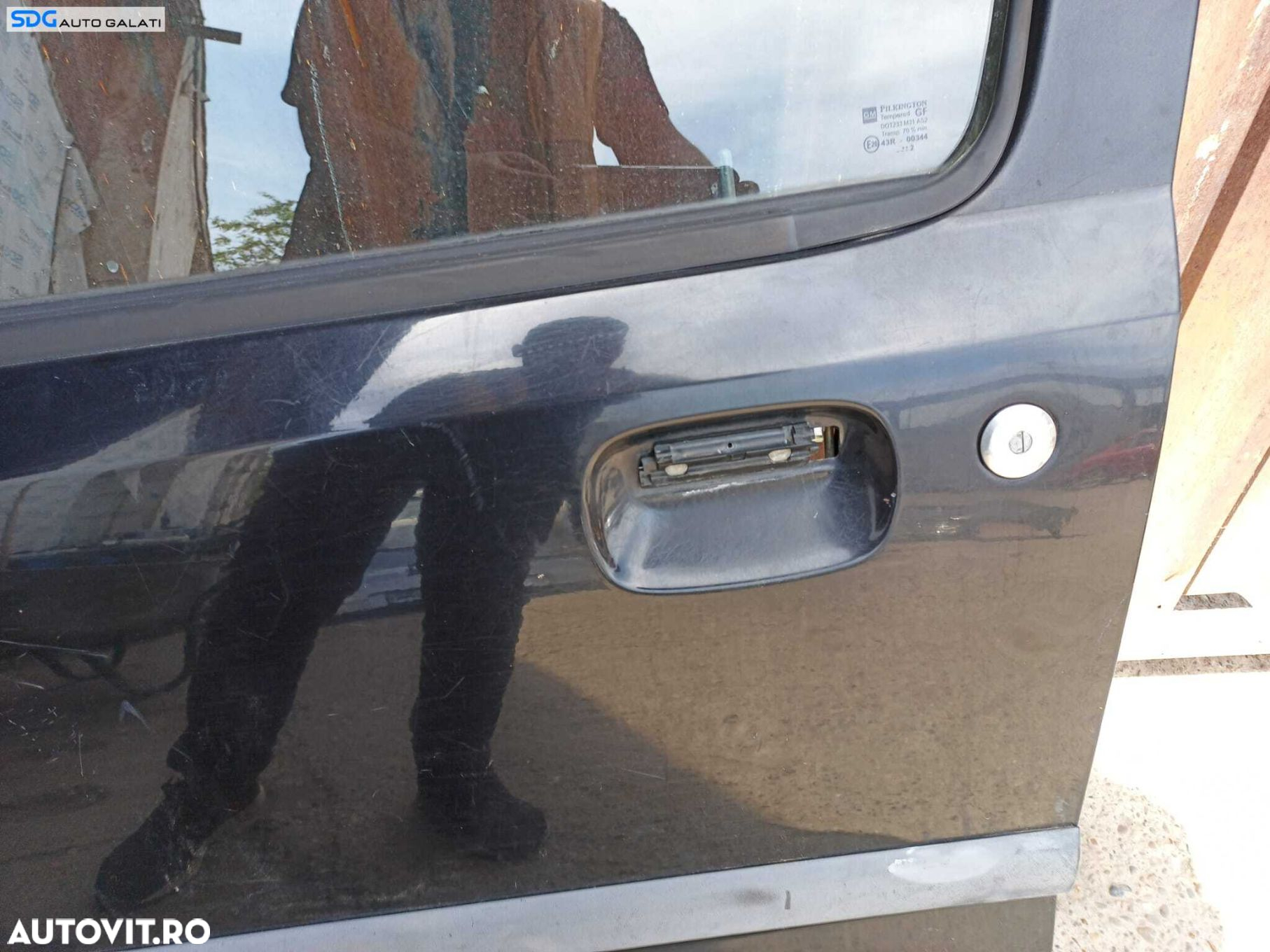 Usa Usi Portiera Portiere Stanga Fata cu Defect Opel Agila 2000 - 2007 Culoare Z20R [X3651] - 3