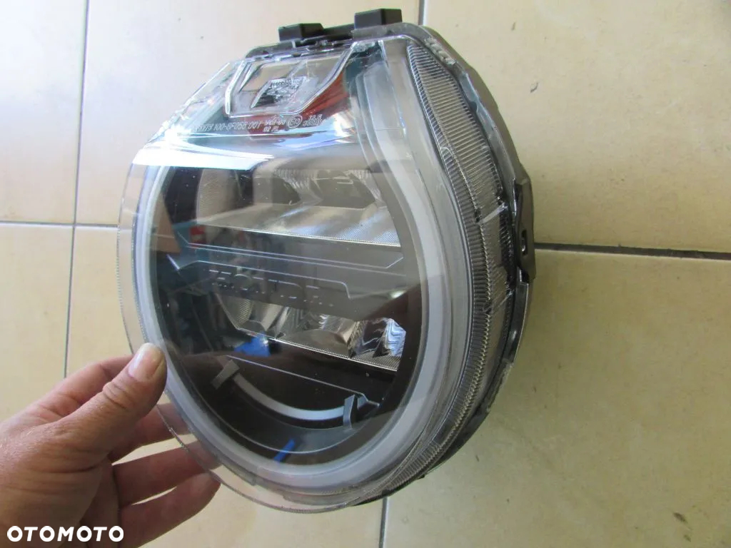 Honda CB650 lampa przód reflektor uszkodzona - 2