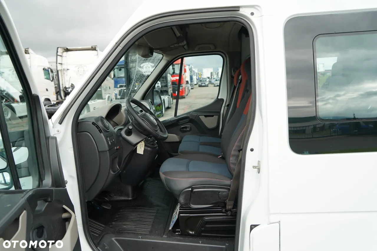 Renault MASTER / MANUAL / ZABUDOWA / DMC 3500KG / 6 MIEJSC / SPROWADZONY / PO KONTRAKCIE SERWISOWYM - 24