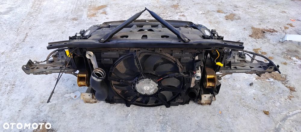 KOMPLET Pas Przedni Wzmocnienie Czołowe Belka Chłodnice Wentylator itd BMW F06 F12 F13 2010- - 2