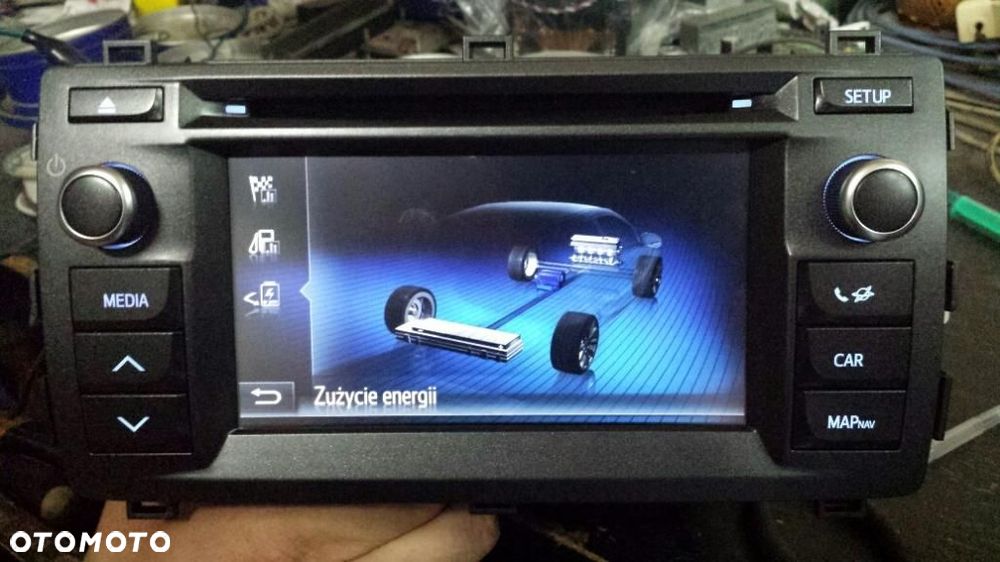 TOYOTA AURIS HYBRYD 2014 2015 RADIO Panel - 4