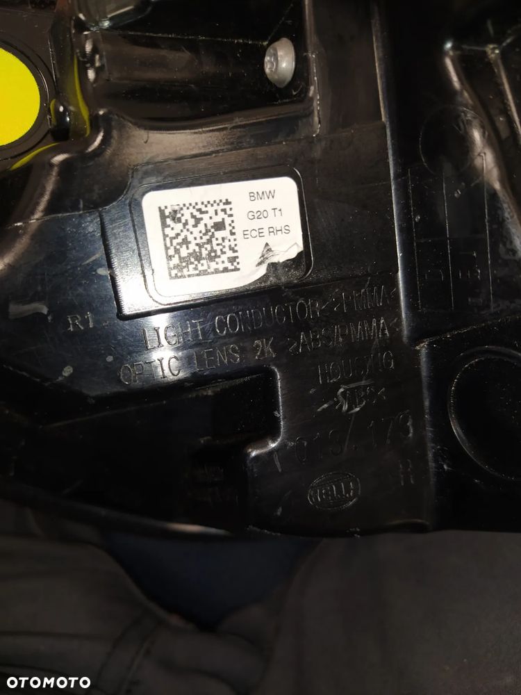 BMW 3 III G20 LAMPA TYŁ TYLNA PRAWA LED W BŁOTNIK ORYGINAŁ - 7