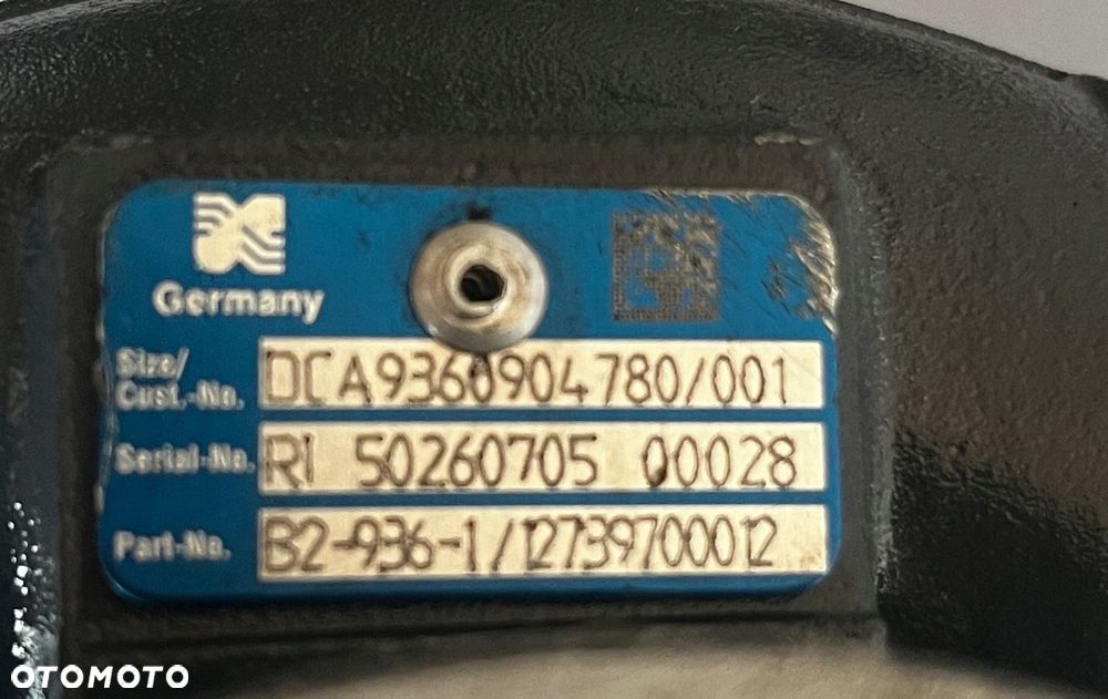 Turbosprężarka Mercedes 1273970012 7.7L Rabat 600 zł za zwrot starej turbo - 4