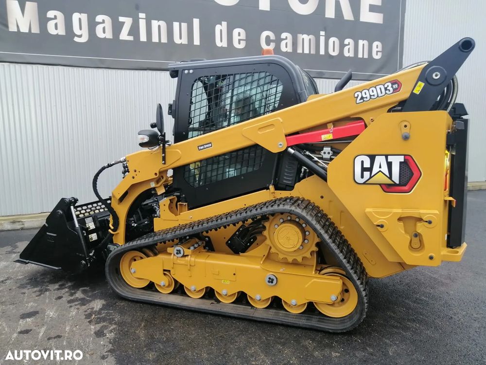 Cat 299DXE BOBCAT/MINI-INCARCATOR/MINI-FRONTLOADER, SENILE/TRACKS, AC, NOU/NEW !!! - 16