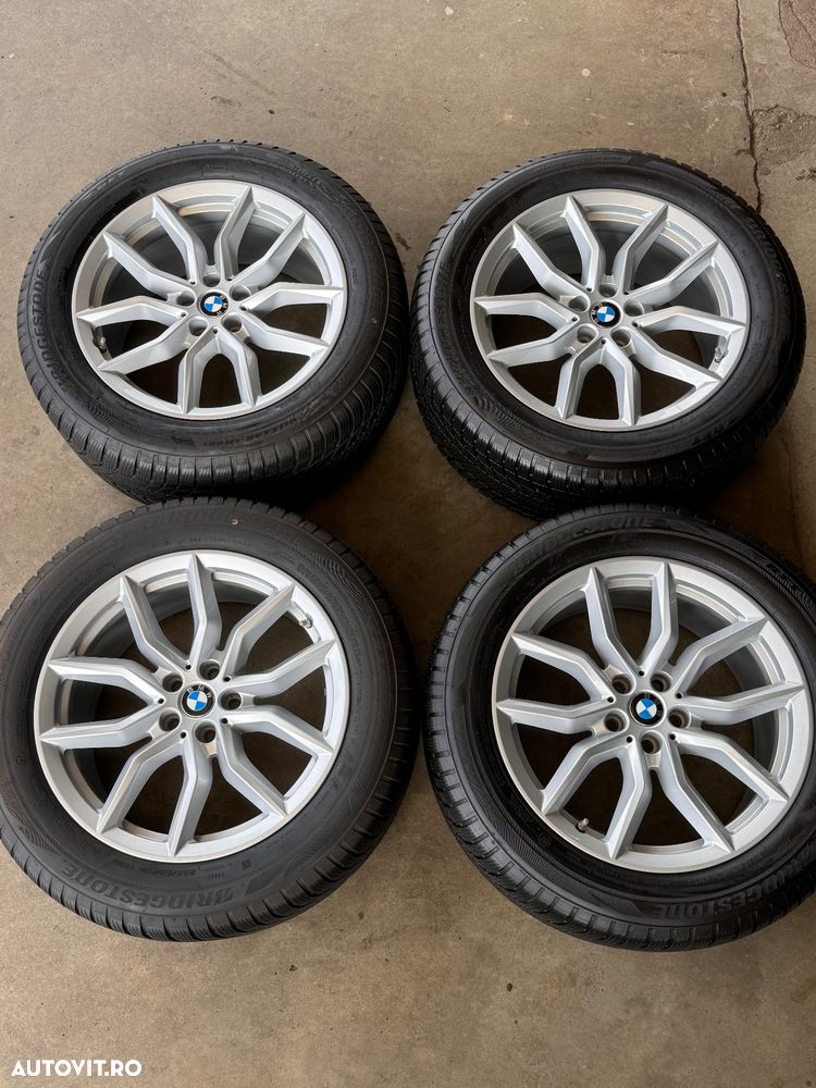Vând jante originale BMW X5 G05 pe 19” cu anvelope de iarnă - 2