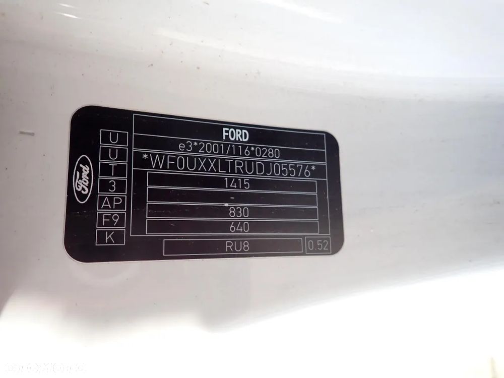 CZĘŚCI - Ford Ka II 1,3 TDCI 75KM 169A1000 3D 5B lakier F9 2013r. INDEX - 9737 - 6