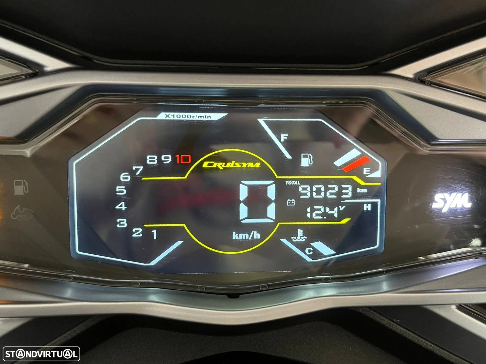 Sym Cruisym Alpha 125 GT- GARANTIA DE FÁBRICA ATÉ 09/2027 - 16