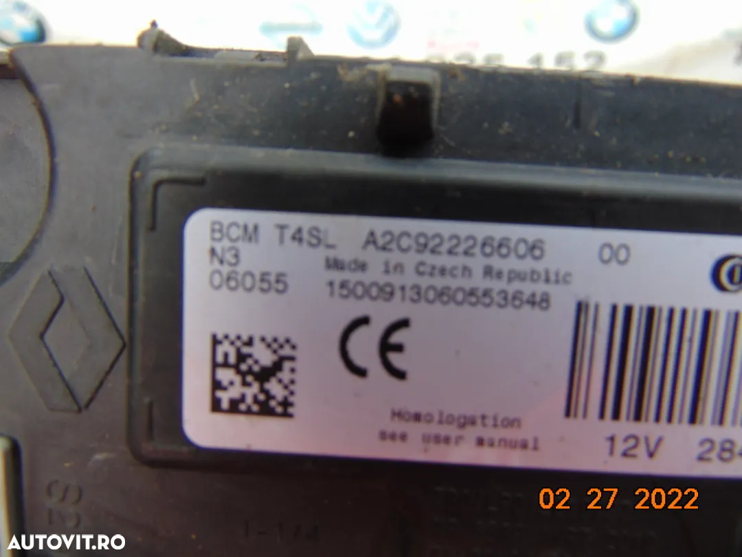 Modul confort dacia Logan 2 MCV 2 Duster modul BCM Clio 4 Kadjar Sandero - 3