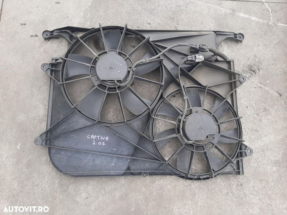 electroventilator  2.0 d  z20s1 chevrolet captiva  opel antara  96837839 - 2