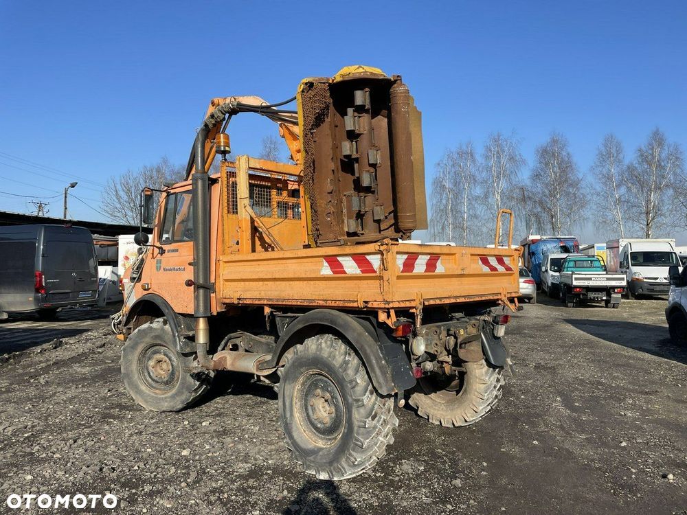 Unimog Unimog 1400 4X4 Kosiarka teleskopowa posypywarka - 32