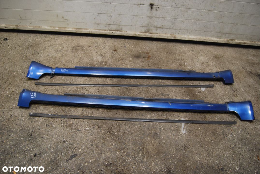 LISTWA PROGOWA DOLNA LEWA PRAWA KOMPLETNA AUDI A4 B6 KOMBI SEDAN LZ5C/ LY9B/ LY7R/ LY7Q - 1