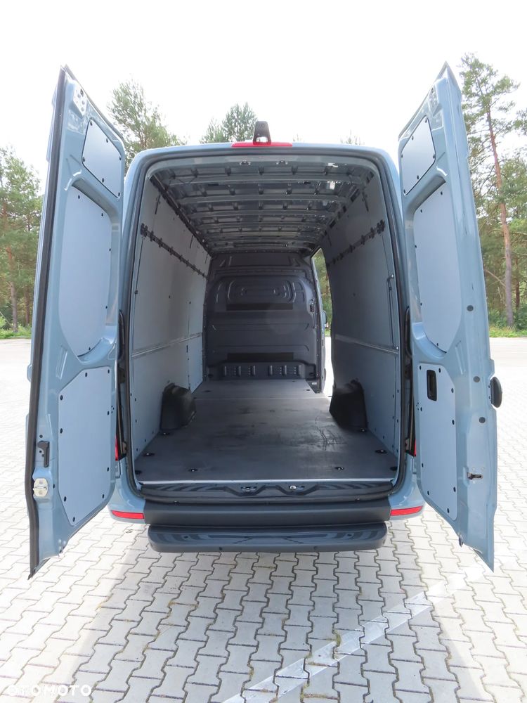 Mercedes-Benz Sprinter 319 CDI 190 KM 9G-Tronic Automat Furgon Blaszak Ekstra Długi LONG MAXI + 4800 mm Wysoki Dach WZMACNIANY Rozstaw Osi 4325 mm FULL Opcja Wyposażenia Stan Auta Nowy Jak Z Salonu OKAZJA DOSTEPNY I GOTOWY - 18