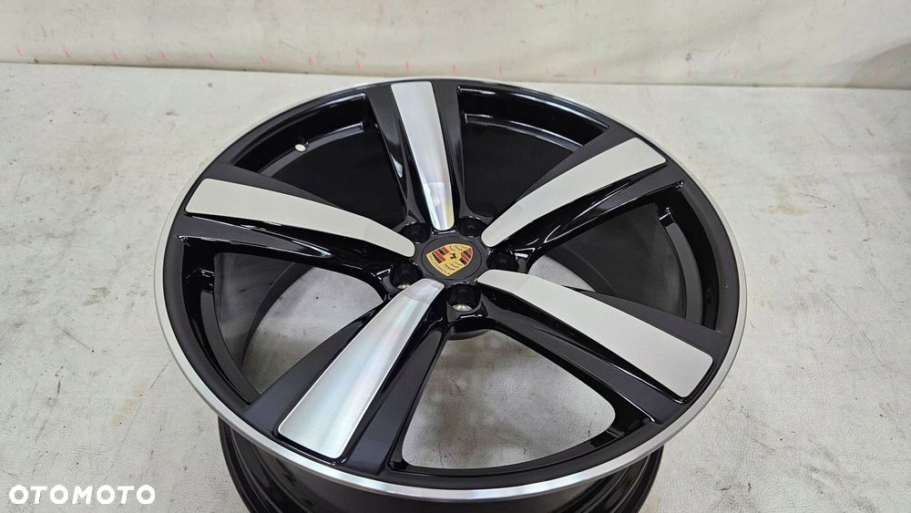 felga aluminiowa porsche macan 9.5x21" et27 95b601025fe nowa oryginał - 2