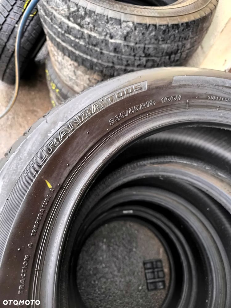 235/55R18 100V Opony Letnie Lato BRIDGESTONE TURANZA T005 5,5mm Legnica ALU-RAD 21r. 235/55 - 10