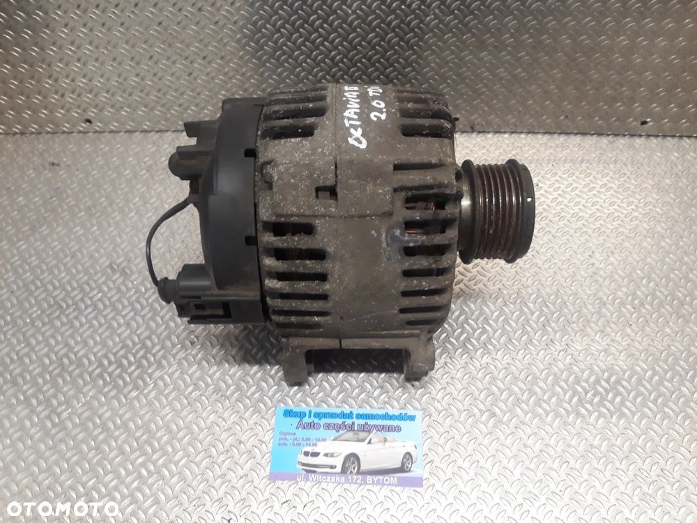ALTERNATOR SKODA OCTAVIA II 2,0 TDI VALEO 140A  06F903023C - 1