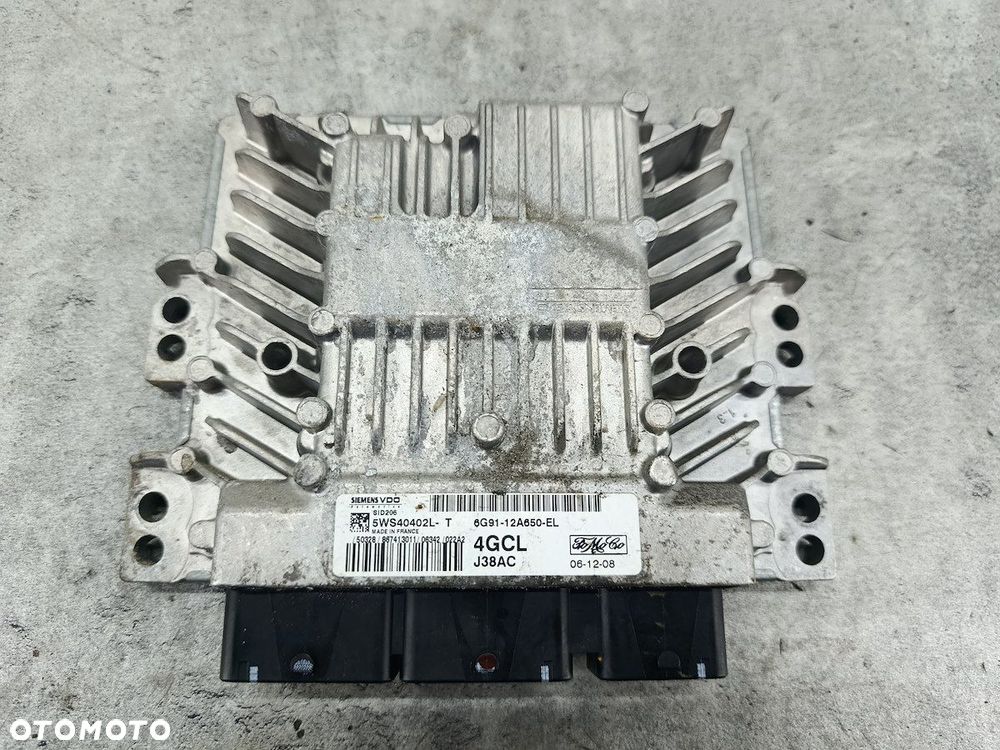 KOMPUTER, STEROWNIK FORD S-MAX I 6G91-12A650-EL 5WS40402L-T  J38AC 2.0 TDCI - 1