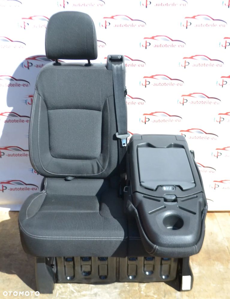 RENAULT TRAFIC 3 III 4 IV fotel lewy kierowcy Fotele Prawy Lewy Pasazera Ławka Dwójka - 1