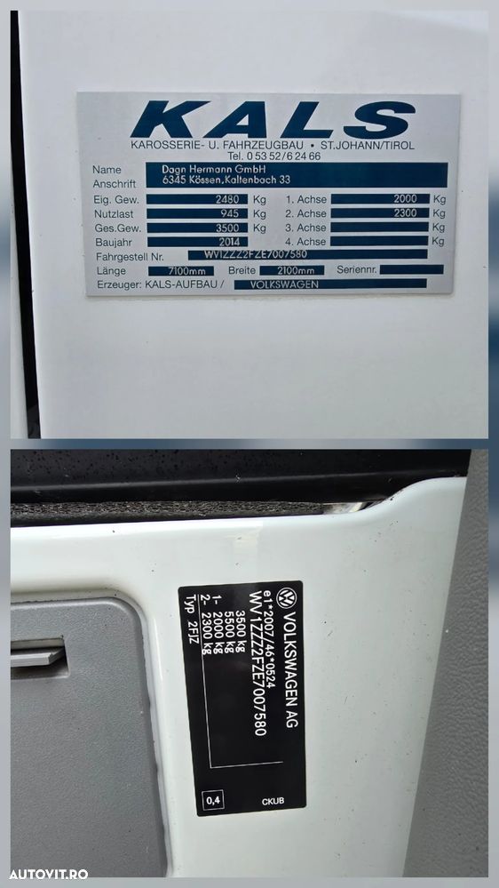 Volkswagen CRAFTER DOKA 3.5T 7 Locuri Punte dubla - 31