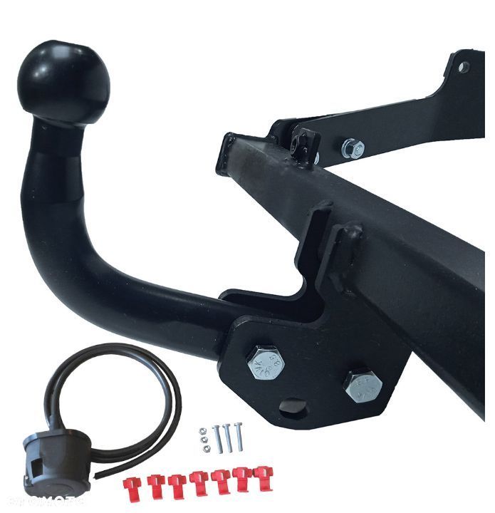 HAK HOLOWNICZY + WIĄZKA 7 PIN + GNIAZDO CITROEN BERLINGO 1 I 96-2008+FL  PEUGEOT PARTNER - 6