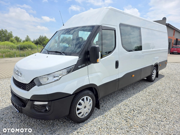 Iveco 35-170 3,0 HPI 170 KONNY MAX MAXI DOKA BRYGADÓWKA 7 OSOBOWA KLIMA 206T/KM PRZEBIEGU GWARANCJA